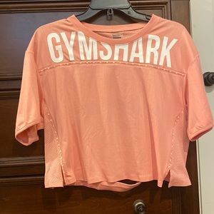 Gymshark Recess Crop Top - Peach